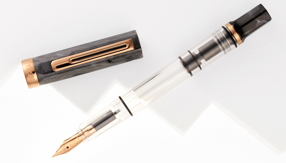 Plnicí pero TWSBI ECO Black Marble foto 2